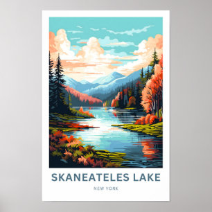 Impresión de viajes en Skaneateles Lake New York