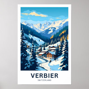 Impresión de viajes Verbier Suiza