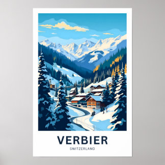 Impresión de viajes Verbier Suiza