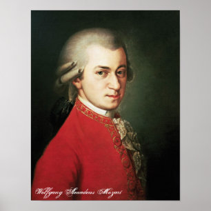Impresión de Wolfgang Amadeus Mozart