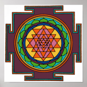 Impresión de Yantra
