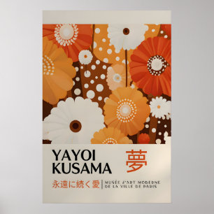 Impresión de Yayoi Kusama - Arte de Pared Japonés