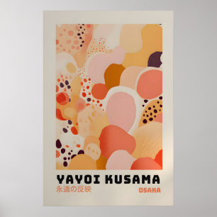 Impresión de Yayoi Kusama - Arte de Pared Japonés