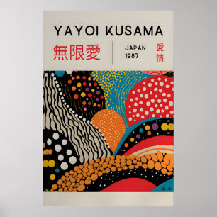 Impresión de Yayoi Kusama - Arte de Pared Japonés