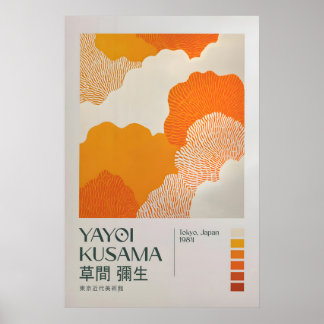 Impresión de Yayoi Kusama, Exposición de Yayoi Kus