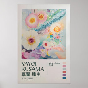 Impresión de Yayoi Kusama, Impresión de Arte Moder