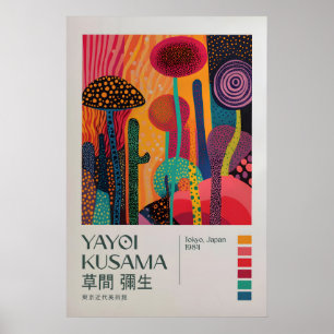 Impresión de Yayoi Kusama, Impresión de Arte Moder