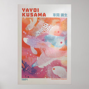Impresión de Yayoi Kusama, Impresión de Arte Moder