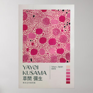 Impresión de Yayoi Kusama, Impresión de Arte Moder
