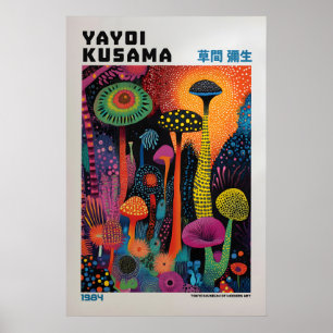 Impresión de Yayoi Kusama, Impresión de Arte Moder
