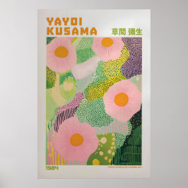 Impresión de Yayoi Kusama, Impresión de Arte Moder