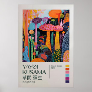 Impresión de Yayoi Kusama, Impresión de Arte Moder
