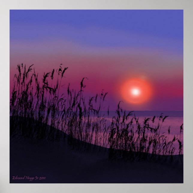 Impresión del amanecer en los Grandes Lagos (Frente)