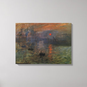Impresión del amanecer por Claude Monet, arte vint