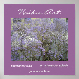 Impresión del árbol del Jacaranda