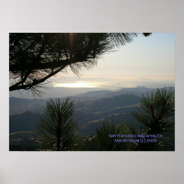Impresión del área de la bahía de San Francisco -  (Frente)