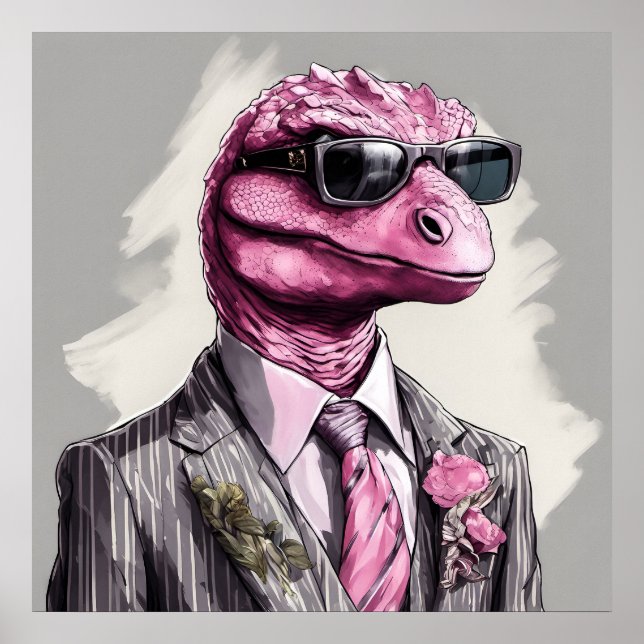 Impresión del arte de los dinosaurios de Directors (Frente)