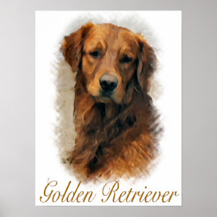 Impresión del arte de los regalos del golden