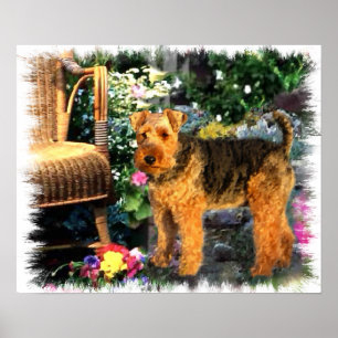 Impresión del arte de Terrier galés