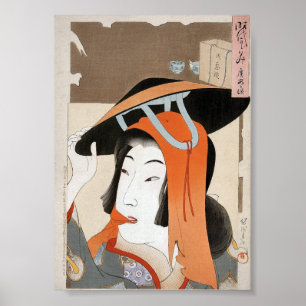 Impresión del arte Geisha Classic japonés