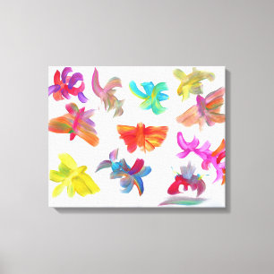 Impresión del artista del autismo de las aguas de