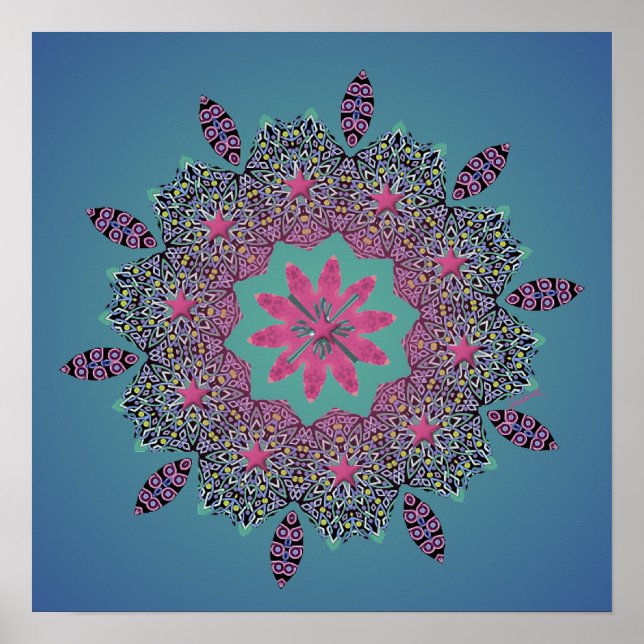 Impresión del atardecer en El Paseo (Frente)