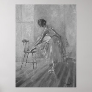 Impresión del bailarín de la bailarina