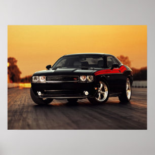 Impresión del desafiador de Dodge