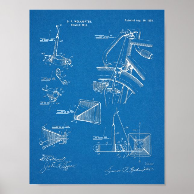 Impresión del dibujo de la patente de la marca de  (Frente)