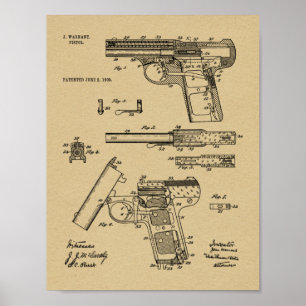 Impresión del dibujo del arte de la patente de