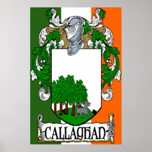 Impresión del Escudo de Armas de Callaghan
