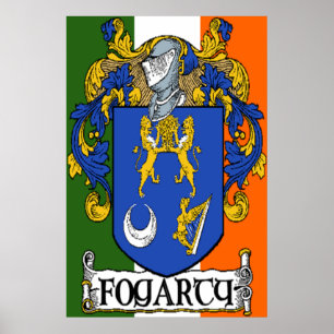 Impresión del escudo de armas de Fogarty