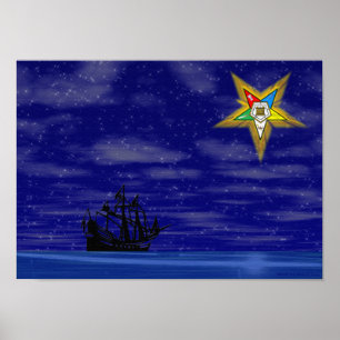 IMPRESIÓN DEL ESTE DE LA ESTRELLA DE OES