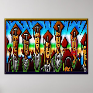 Impresión del graduado de la tecnología de la