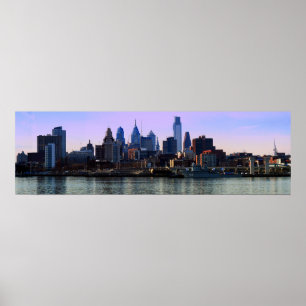 Impresión del horizonte de Philadelphia
