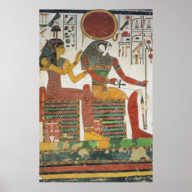 Impresión del horus egipcio antiguo (Frente)