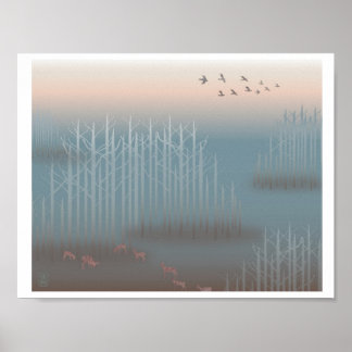 Impresión del Ilustracion "Amanecer de la Esperanz