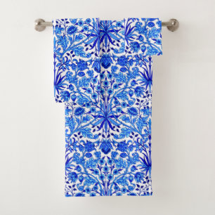 Impresión del jacinto de William Morris, azul de