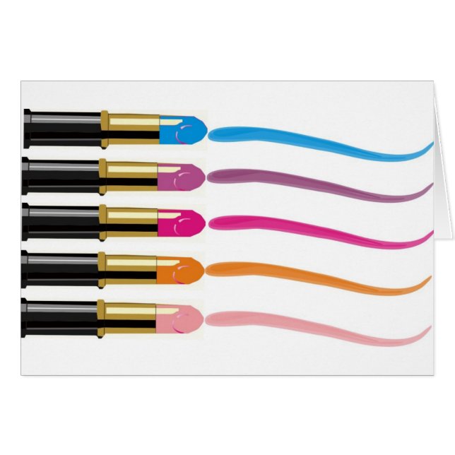 impresión del lápiz labial (Anverso (Horizontal))