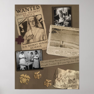 Impresión del libro de recuerdos de la enfermera