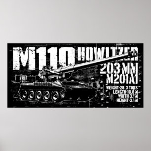 Impresión del obús M110