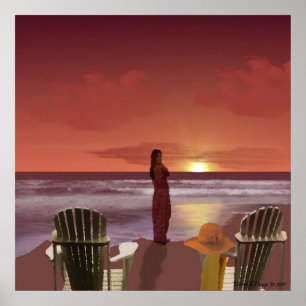 Impresión del ocaso