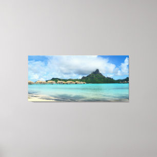 Impresión del panorama de Bora Bora