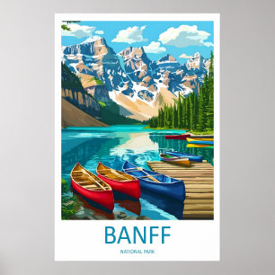 Impresión del Parque Nacional Banff Canadá Arte de