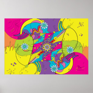 Impresión del portal de energía CHI de 36" x24"