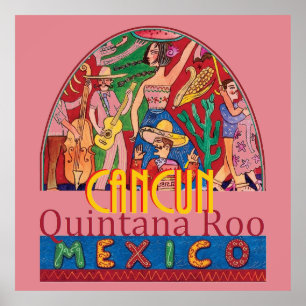 Impresión del POSTER de CANCUN México