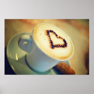 Impresión del poster de Cappucino