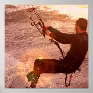 Impresión del poster de Kiteboard