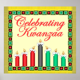 Impresión del POSTER de KWANZAA