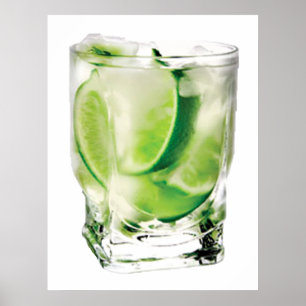 Impresión del POSTER de la cal de la vodka